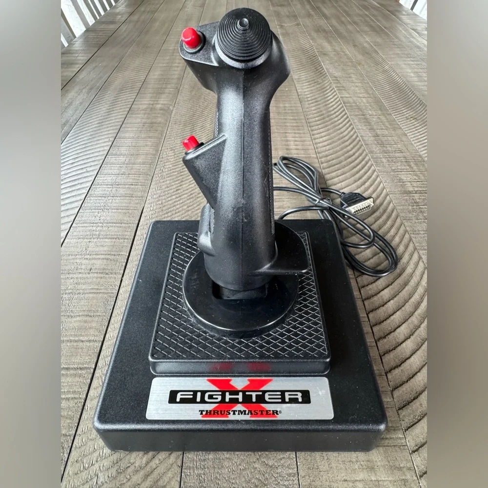 Thrustmaster Fighter X Joystick - PC Simulator Games Flight Stick